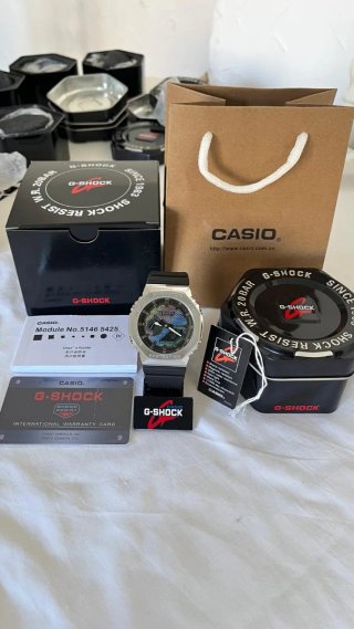 Casio G-Shock Reloj Premium Negro/Rojo