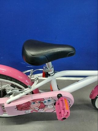 Bicicleta niños 16 pulgadas Btwin 500 Doctor Girl blanca