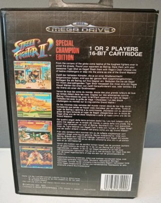 Street Fighter II Special Champion Edition Mega Dr