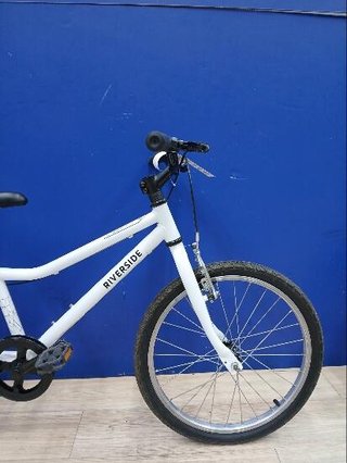 Bicicleta niños 20 pulgadas 6-9 años Riverside 100 blanco
