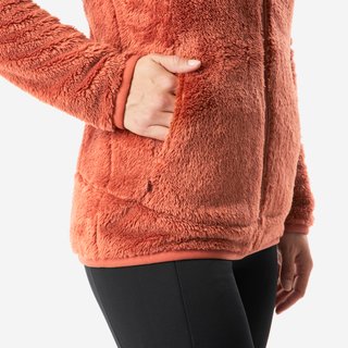 Forro polar de montaña y nieve cálido Mujer Quechua NH500