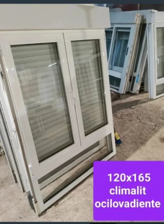 Ventana aluminio 120x165 Climalit