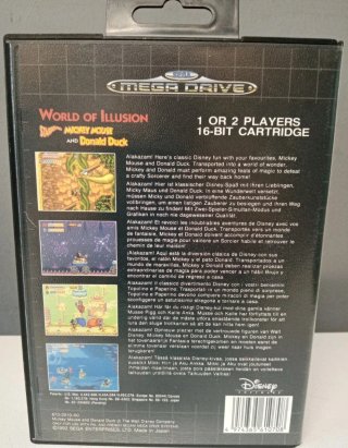 World of Illusion Sega Mega Drive