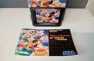 World of Illusion Sega Mega Drive