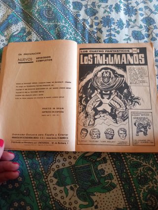 Comic Marvel de Los 4 Fantasticos n°22