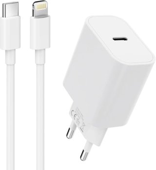 Pack 2 Cargadores iPhone USB-C a Lightning 1m