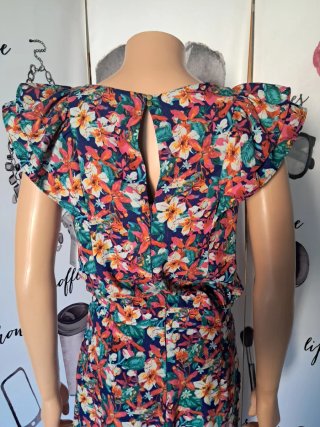 Mono floral azul para eventos