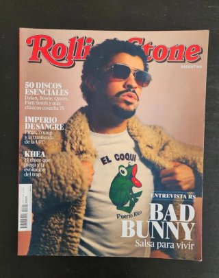 Revista Bad Bunny Rolling Stone Argentina