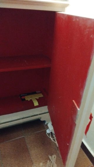Cómoda recibidor restaurada