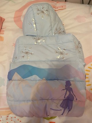 Abrigo Frozen M&S Talla 4-5 años