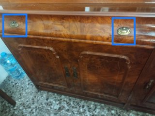 Mueble de comedor de madera