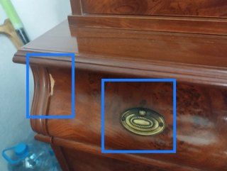 Mueble de comedor de madera