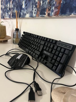 Teclado y Ratón Gamer USB (Acepto Ofertas)