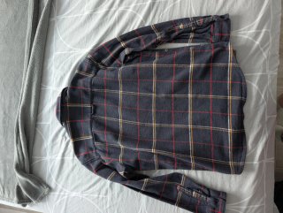 Sobrecamisa cuadros Pull&Bear Talla M
