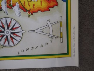 Mappa Esso Trentino-Alto Adige Anni 70/80