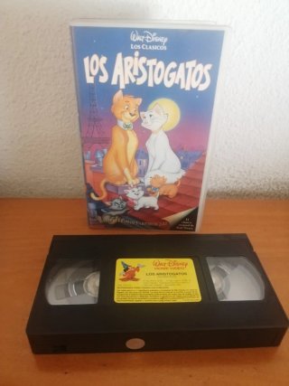 VHS Los Aristogatos Clásicos Disney Español