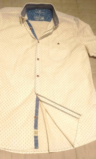 Camisa Tom Tailor Estampada Talla L
