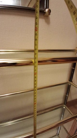 Conjunto de entrada espejo y estantería
