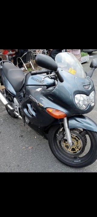 Suzuki GSX 750 F Moto Deportiva Azul/Gris