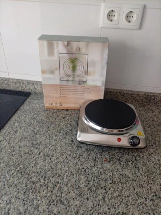 Placa eléctrica de cocina 1500W. Nueva sin estrena