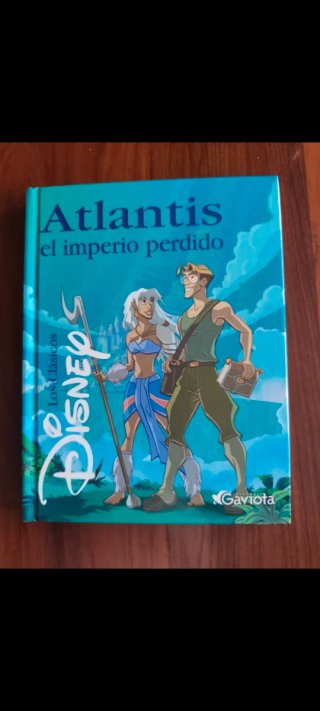 Libro Disney "Atlantis" - El imperio perdido