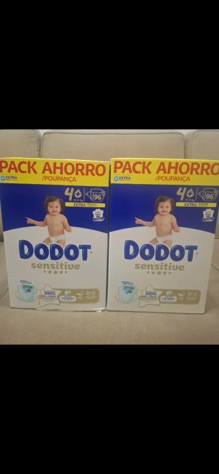 Pack 2 Caixas Dodot Sensitive T4+