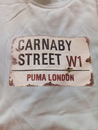 Camiseta Puma Carnaby Street W1 Azul