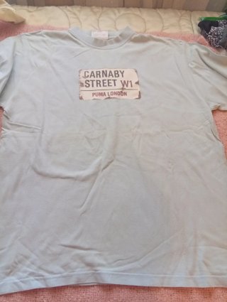 Camiseta Puma Carnaby Street W1 Azul