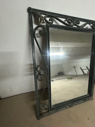 Recibidor completo con espejo y cristal Banqueta