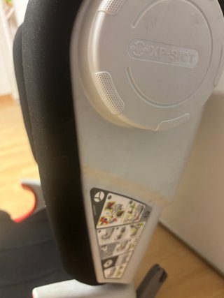 Silla coche Britax Römer negra