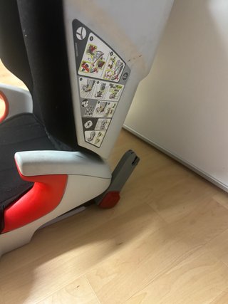 Silla coche Britax Römer negra