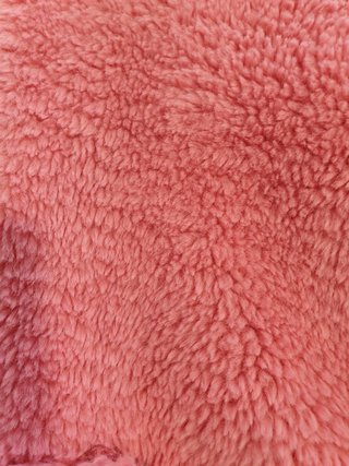 Abrigo pelo rosa Lefties talla XS