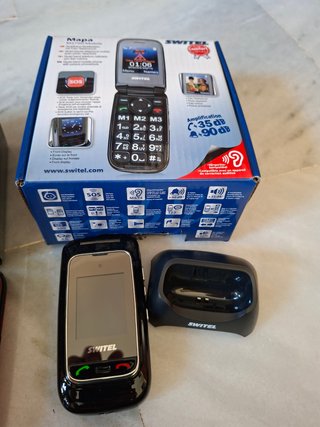 Lote 4 Móviles SPC, Panasonic, Switel, Alcatel