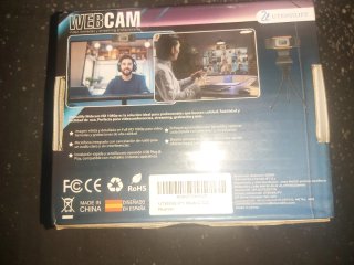 Webcam Utensilify Full HD 1080p + Trípode