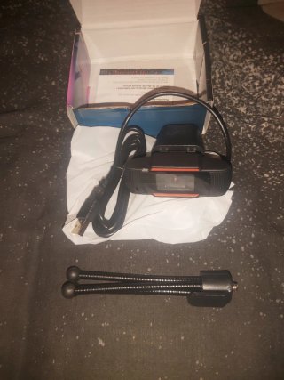 Webcam Utensilify Full HD 1080p + Trípode