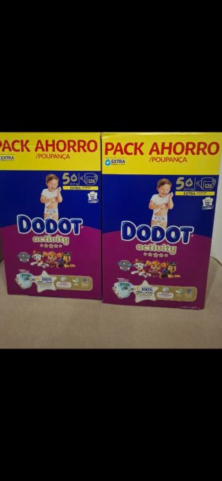 Fraldas Dodot Activity Pack Poupança 5+