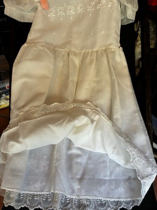 Vestido Comunión/Eventos Blanco T.12
