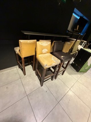 Sillones de hostelería azul