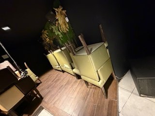 Sillones de hostelería azul