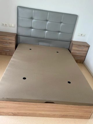 Canapé abatible con colchónes viscoelastica