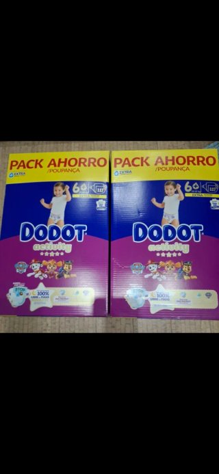 Fraldas Dodot Activity Pack Poupança 6+