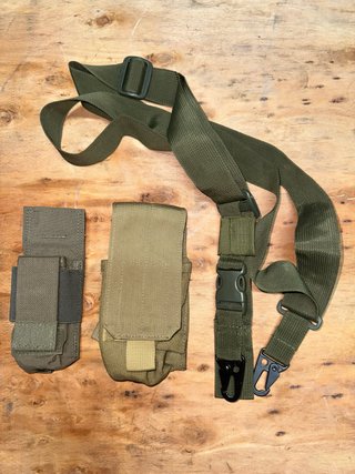 Correa táctica militar y fundas Airsoft
