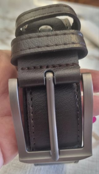 Cinturón de cuero genuino para hombre