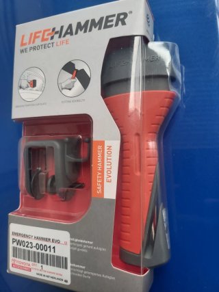 Martillo Rompe Cristales Lifehammer EVO
