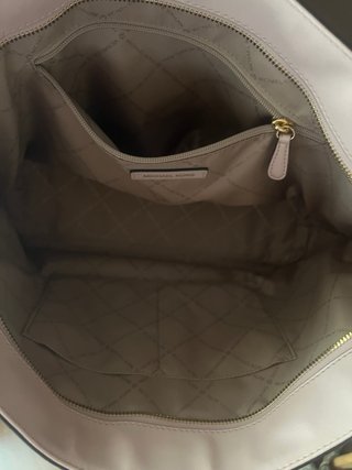 Bolso Michael Kors Piel Rosa Cadena Dorada