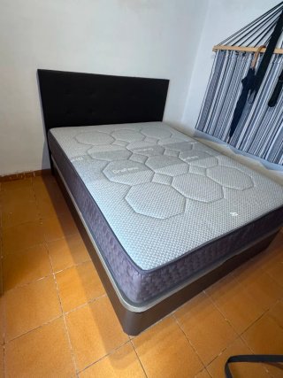 Canapé abatible con colchónes viscoelastica