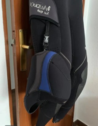 Traje de neopreno semiseco 7mm Talla M
