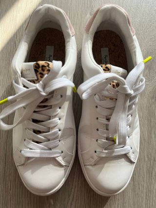 Zapatillas Pepe Jeans Blancas y Rosas