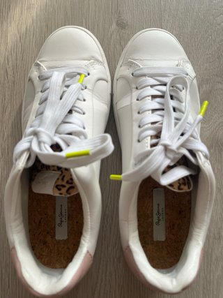 Zapatillas Pepe Jeans Blancas y Rosas