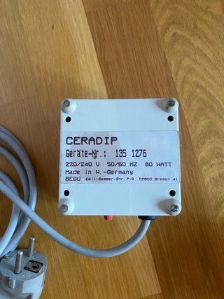Calentador Cera BEGO Ceradip